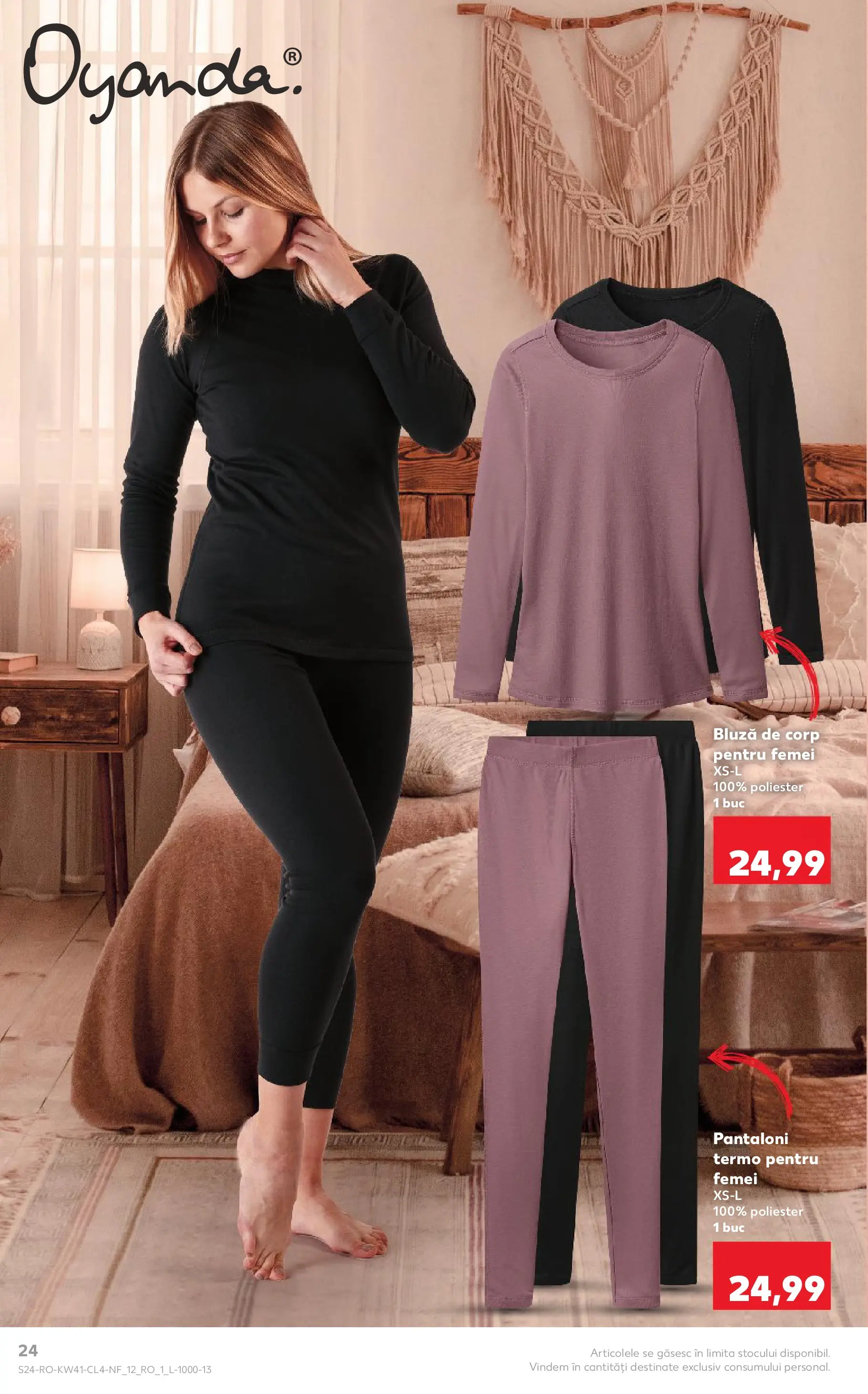 Catalog Kaufland - București 08.10.2025 - Revista si Oferta | Pagină: 24 | Produse: Top, Bluză, Pantaloni