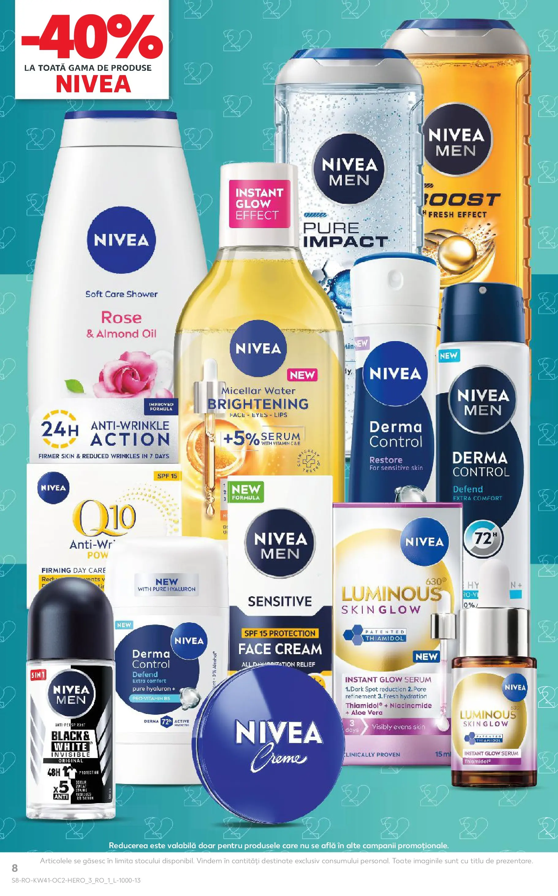 Catalog Kaufland - Bucureşti 08.10.2025 - Revista si Oferta | Pagină: 8 | Produse: Serum, Aloe vera, Peluş Köpek Yatağı, Deodorant