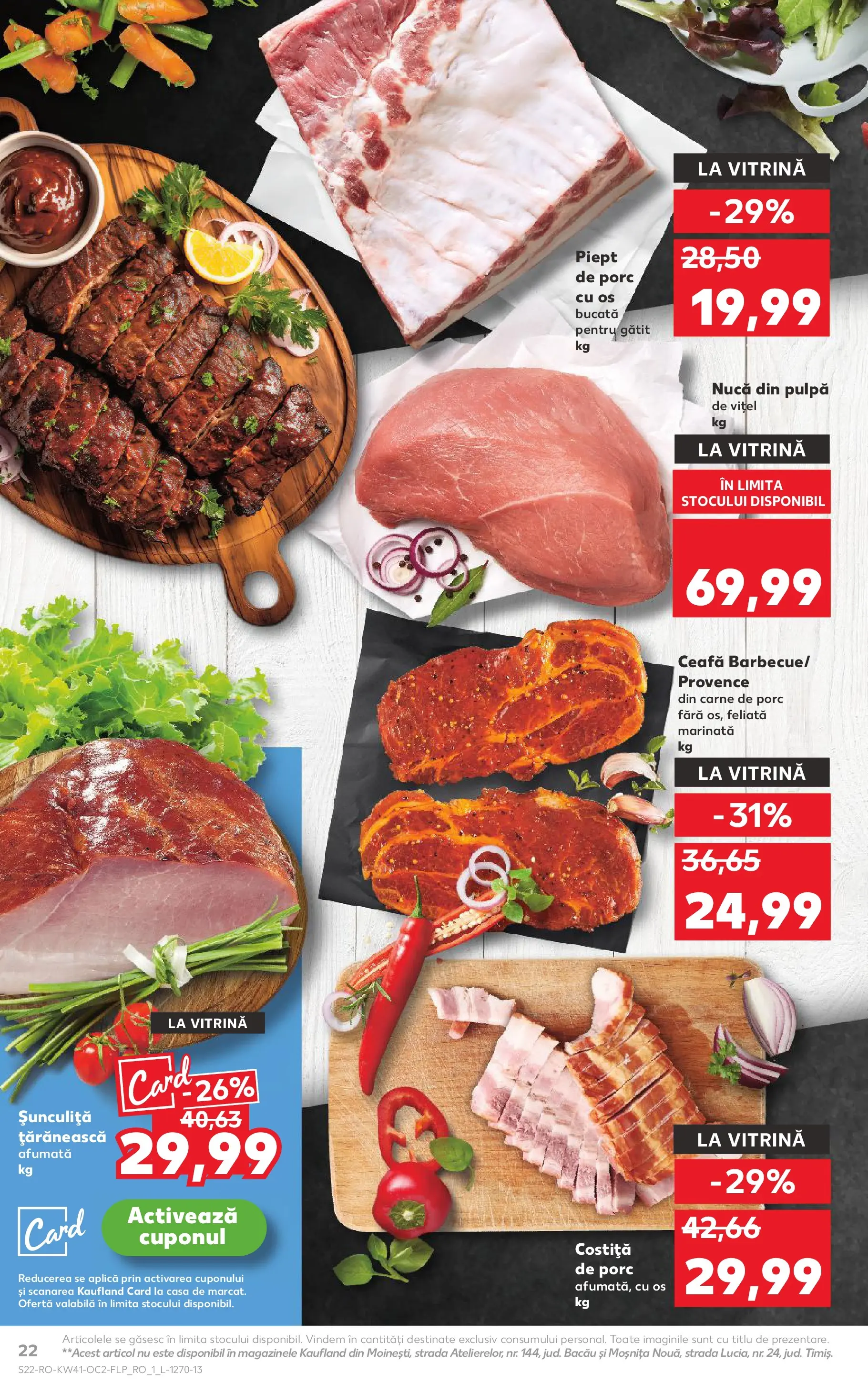 Catalog Kaufland - Sfântu Gheorghe 08.10.2025 - Revista si Oferta | Pagină: 22 | Produse: Vitrină, Carne De Porc