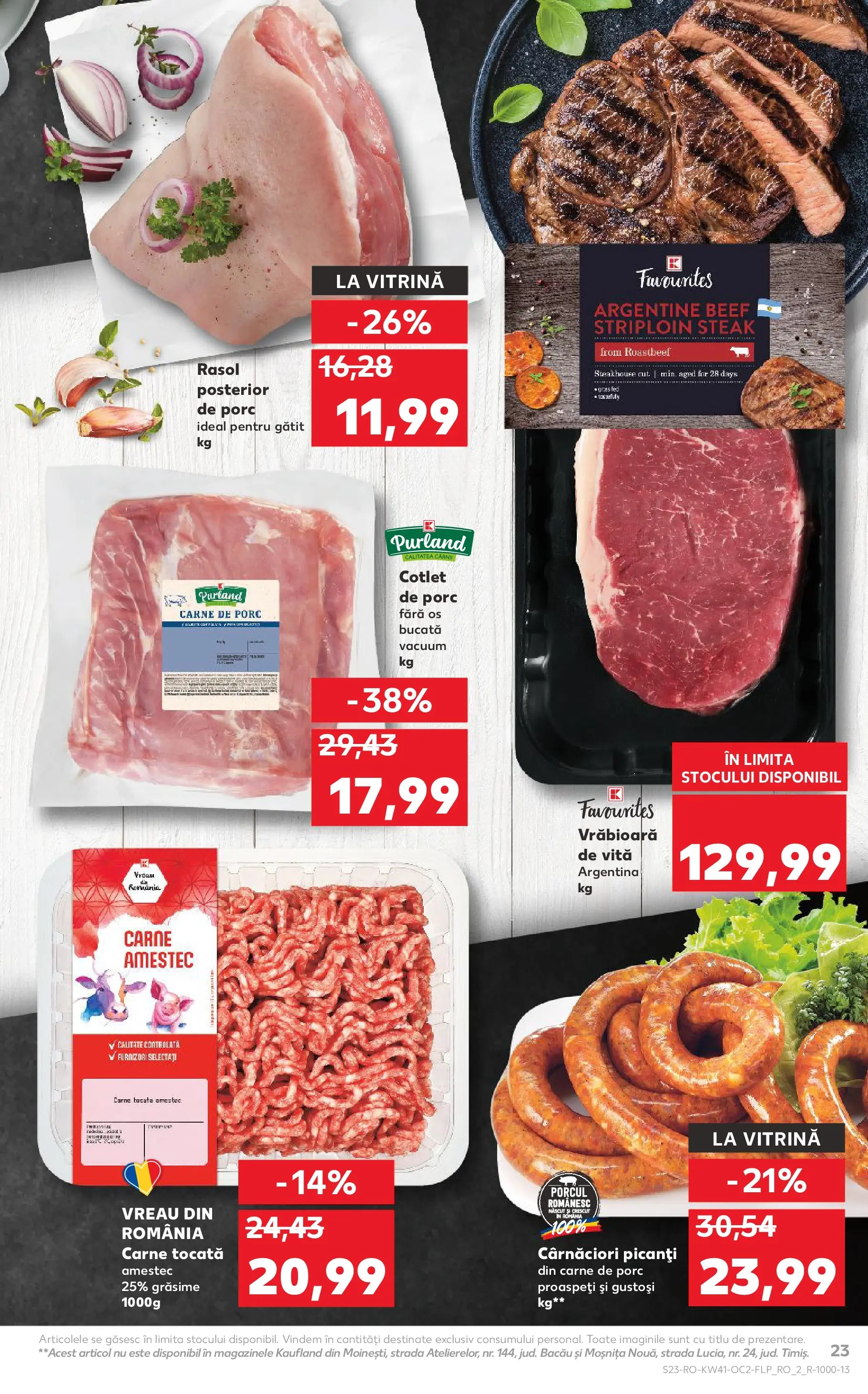 Catalog Kaufland - Bucureşti 08.10.2025 - Revista si Oferta | Pagină: 23 | Produse: Lait de coco, Vitrină, Carne De Porc, Rasol