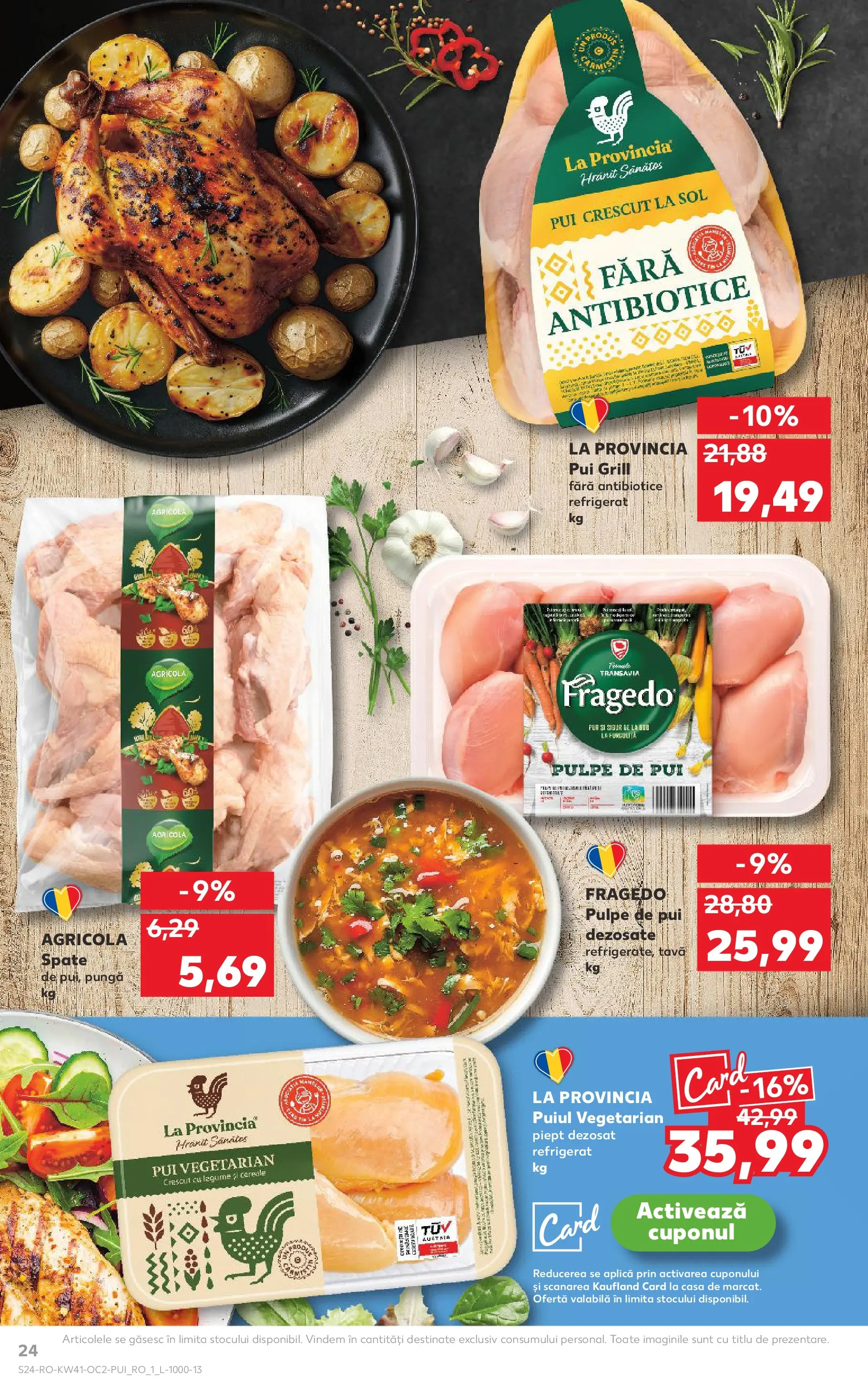 Catalog Kaufland - Bucureşti 08.10.2025 - Revista si Oferta | Pagină: 24 | Produse: Grill, Hacıyatmaz Kedi Oyuncağı, Cereale, Legume