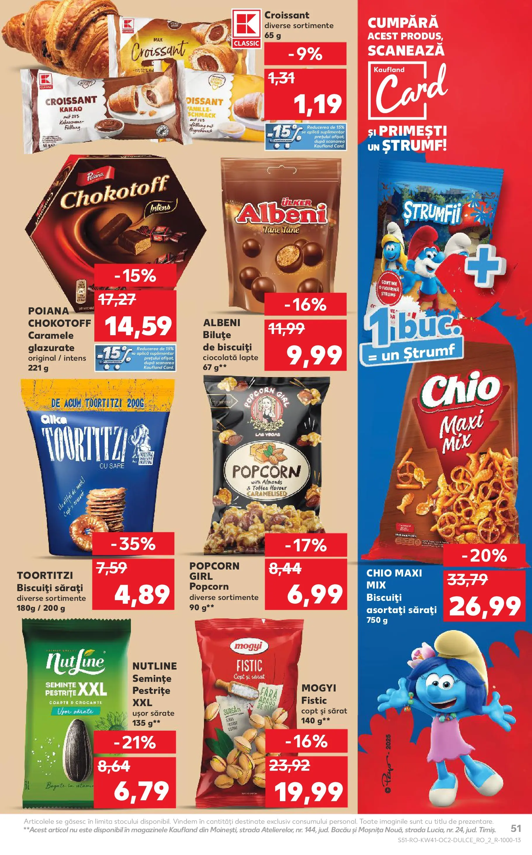 Catalog Kaufland - Bucureşti 08.10.2025 - Revista si Oferta | Pagină: 51 | Produse: Semințe, Lapte, Ciocolată, Fistic