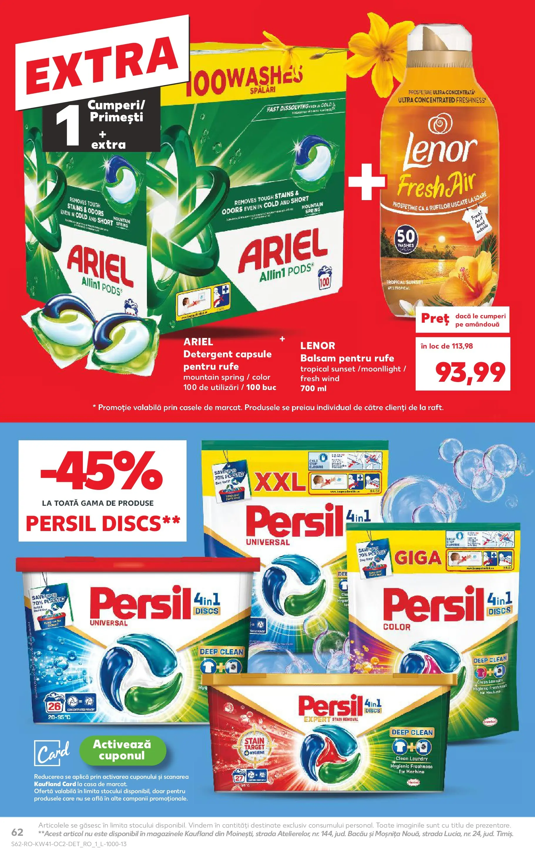Catalog Kaufland - Bucureşti 08.10.2025 - Revista si Oferta | Pagină: 62 | Produse: Pomelo, Balsam, Yorgan, Detergent