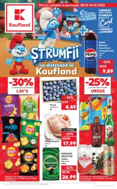 Ofertele Kaufland valabile de la 08.10.2025