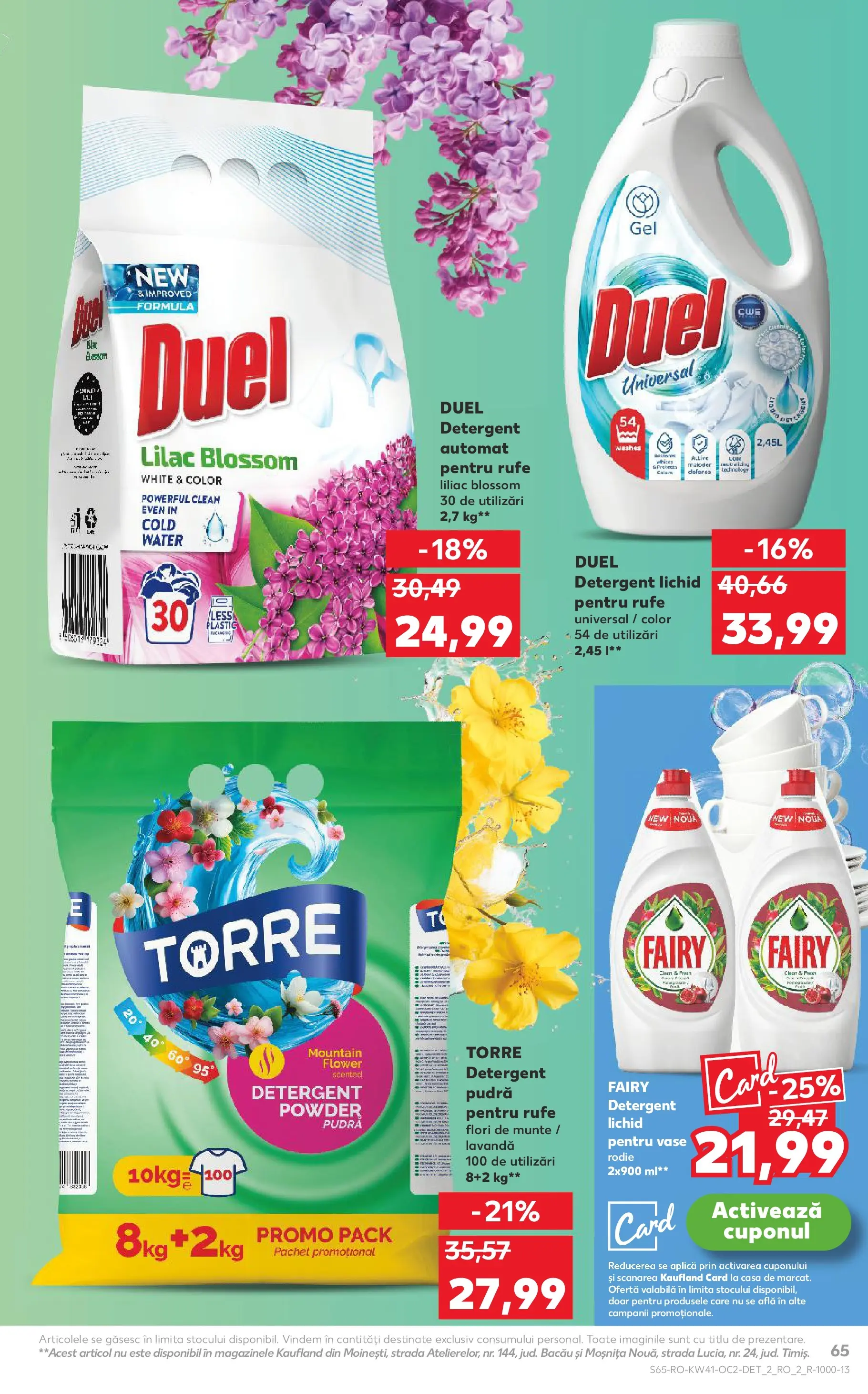 Catalog Kaufland - Bucureşti 08.10.2025 - Revista si Oferta | Pagină: 65 | Produse: Pomelo, Kedi Ödül Oyuncakları, Pudră, Detergent