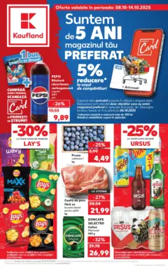 Ofertele Kaufland valabile de la 08.10.2025