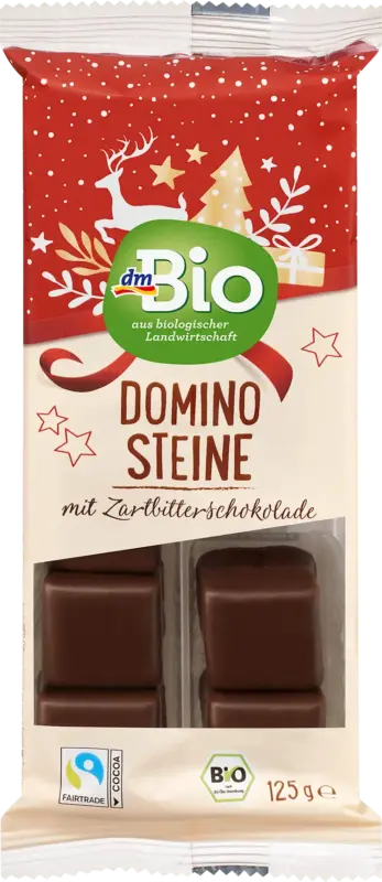 dmBio Dominosteine Zartbitterschokolade
