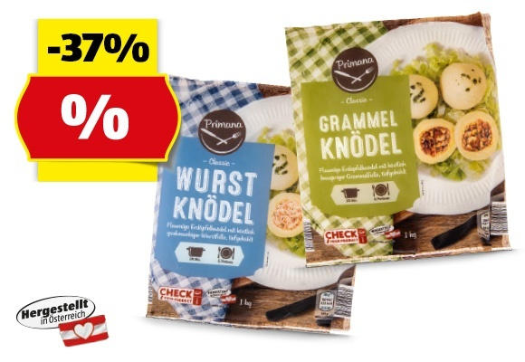 PRIMANA Pikante Knödel, 1 kg