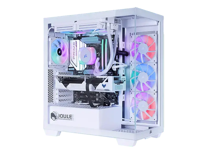 JOULEPerformANCE L1139226 Gaming PC, AMD Ryzen 7 7800X3D, 32 GB RAM, 1000 SSD, GeForce RTX™ 5070, Windows 11 Home, Weiß