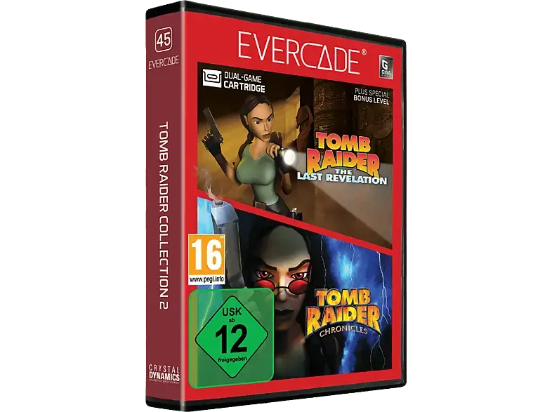 Blaze Evercade Tomb Raider Collection 2 Cartridge