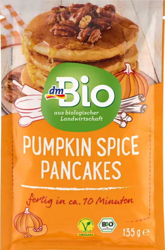 dmBio Pancakes, Pumpkin Spice