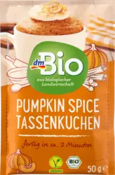 dmBio Tassenkuchen, Pumpkin Spice