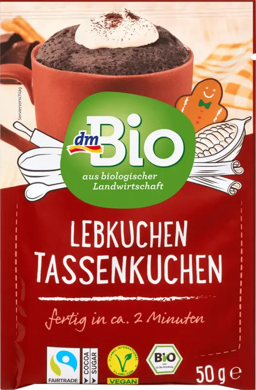 dmBio Tassenkuchen, Lebkuchen