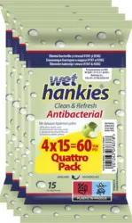 Wet Hankies Мокри кърпи различни видове