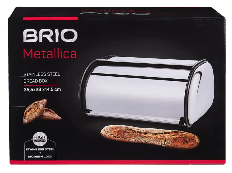 BRIO Кутия за хляб Metallica