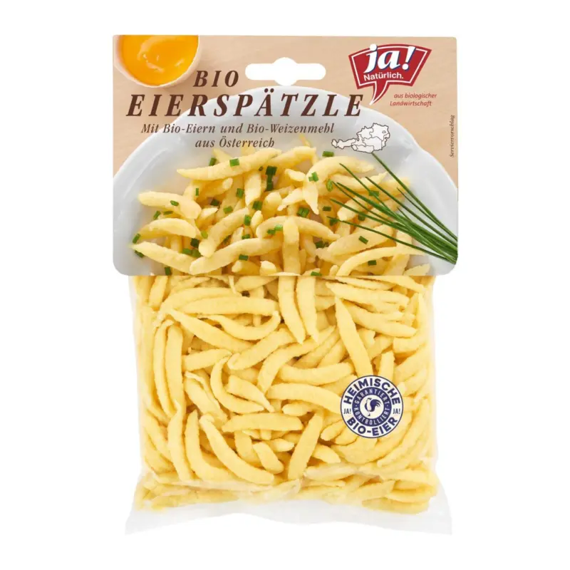 Ja! Natürlich Eierspätzle