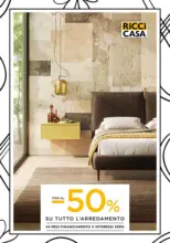 Fino al 50% di sconto su tutto l'arredamento