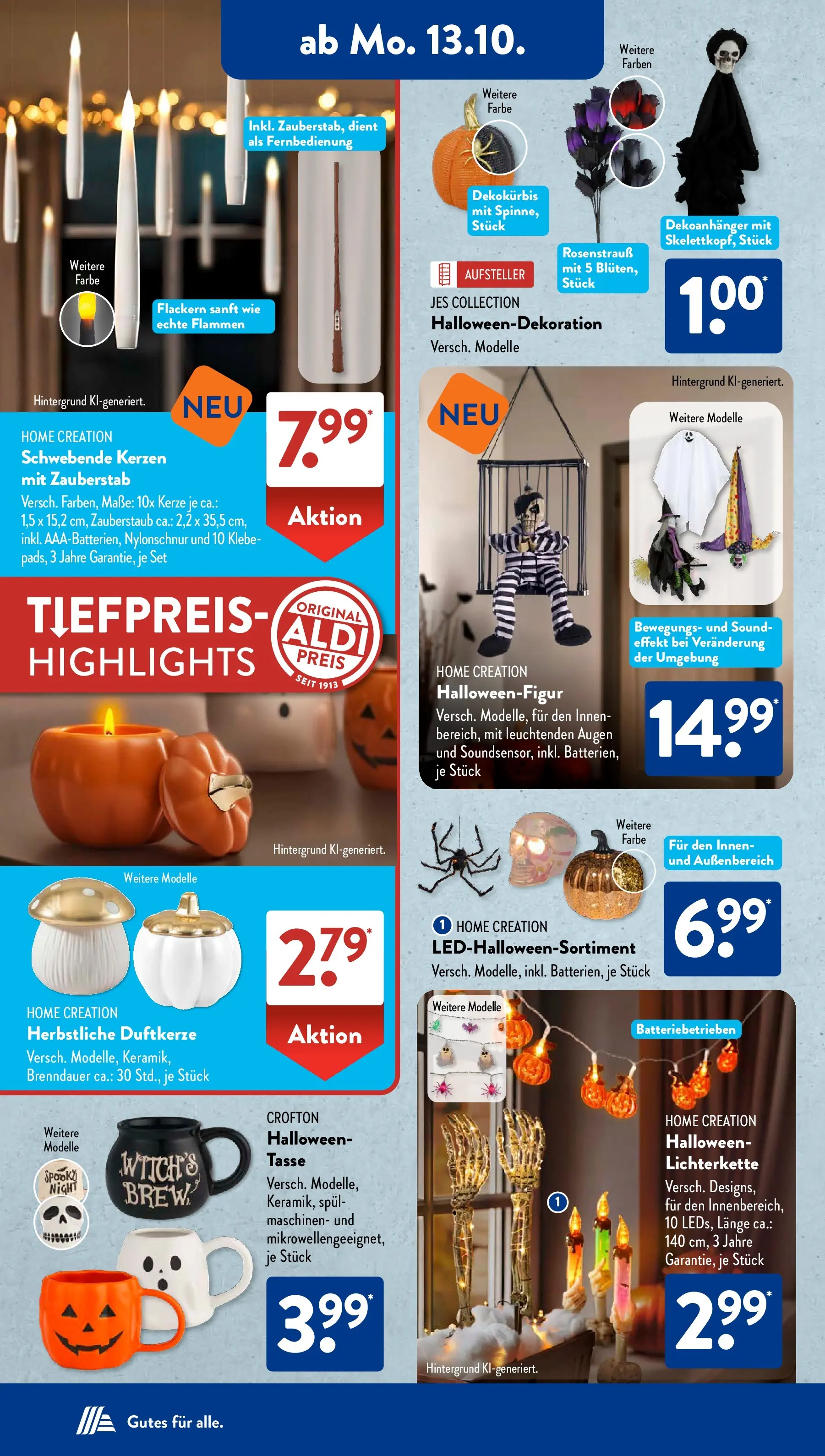 Aldi Süd - Aldi Süd: Wochenangebote (ab 13.10.2025) zum Blättern | Seite: 12 | Produkte: Home creation