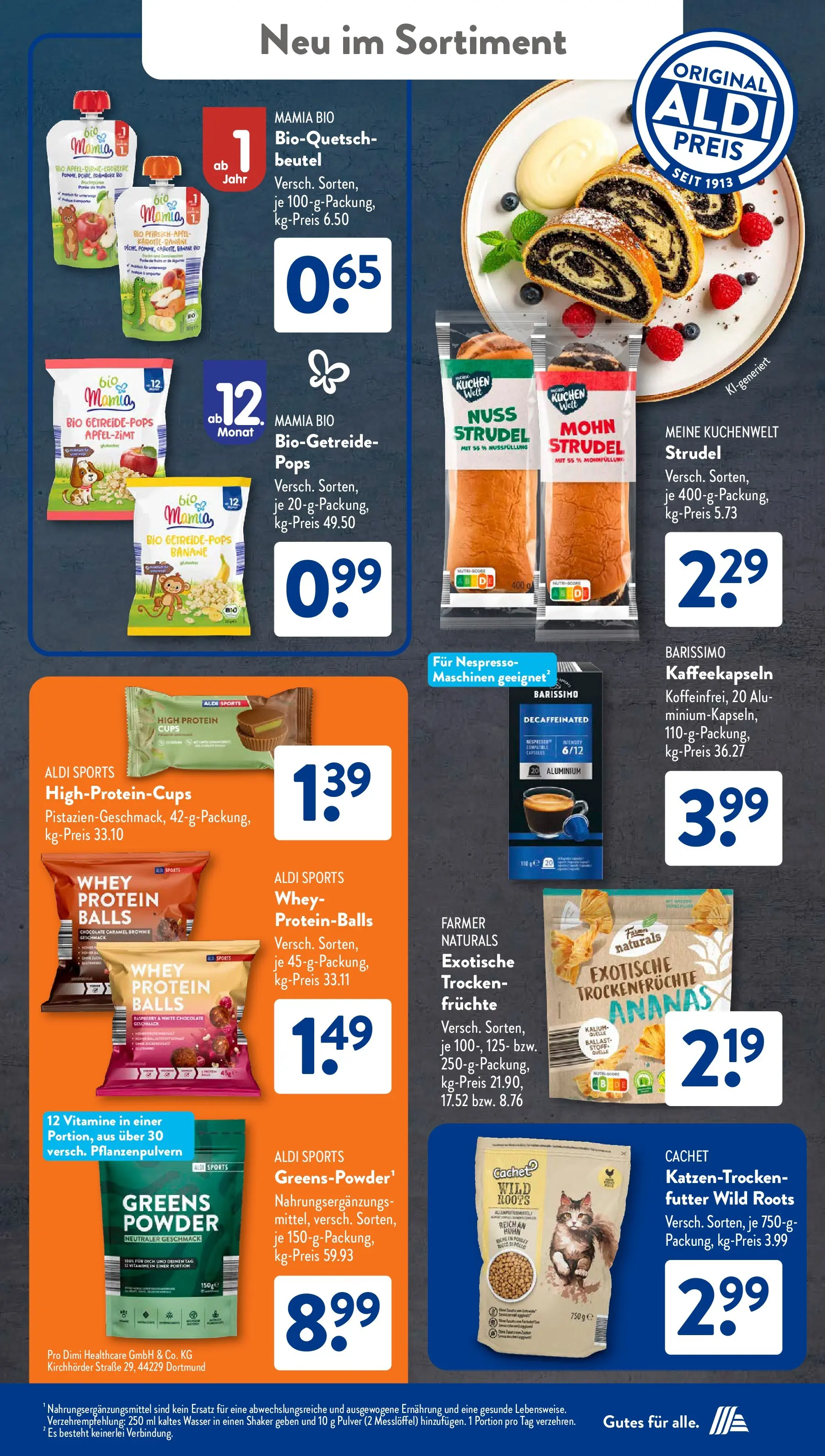 Aldi Süd - Aldi Süd: Wochenangebote (ab 13.10.2025) zum Blättern | Seite: 28 | Produkte: Ananas, Wasser, Kuchen