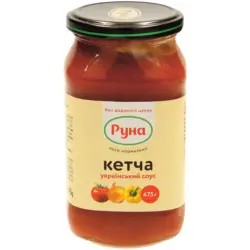 Ketcha leicht-Tomatensoße nach ukrainischer Art, mit Süssungsmittel, ohne Zuckerzusatz, sterelisiert