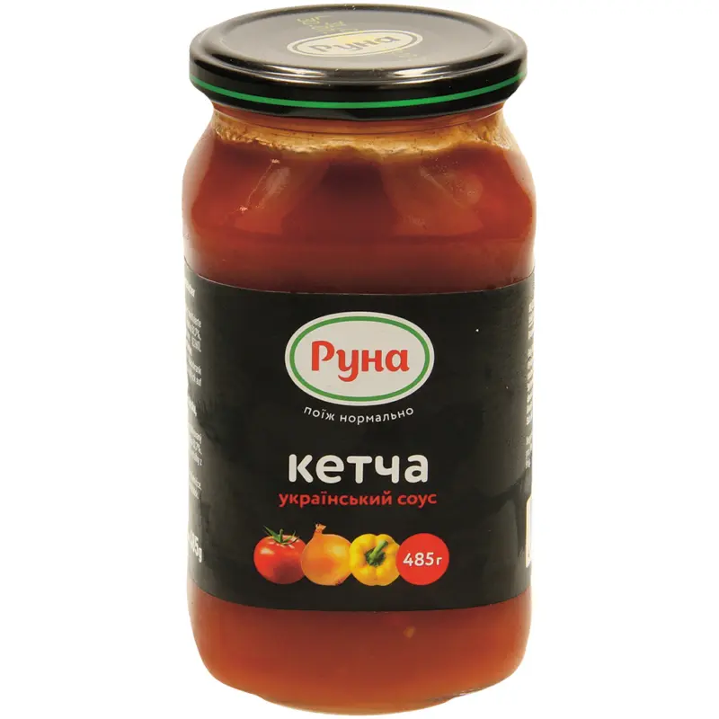 Ketcha-Tomatensoße nach ukrainischer Art, sterelisiert