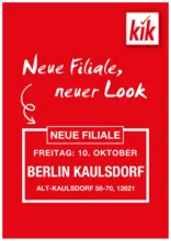 KiK: Neueröffnung in Berlin