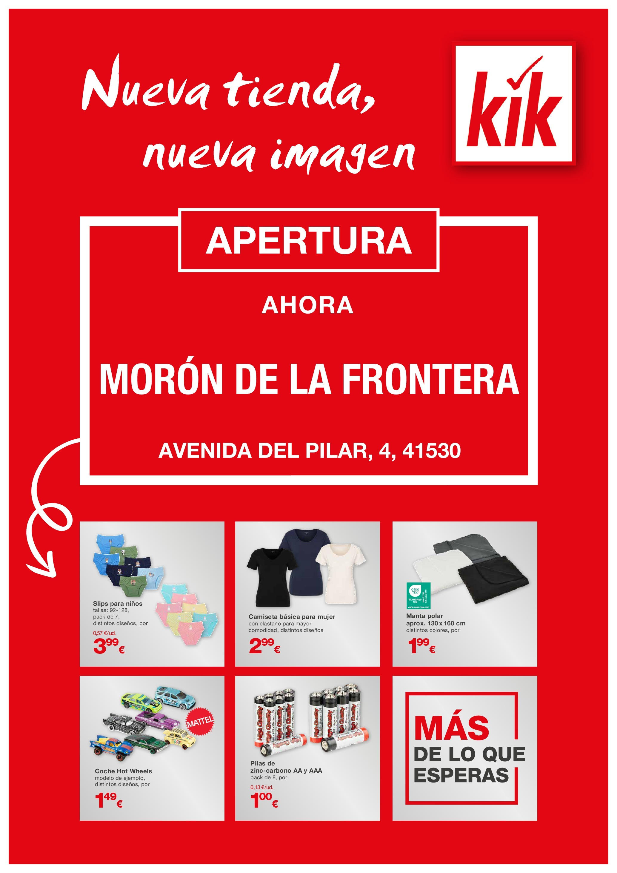 KIK - folleto 09/10/2025 - 13/10/2025 | Página: 1 | Productos: Manta, Camiseta básica