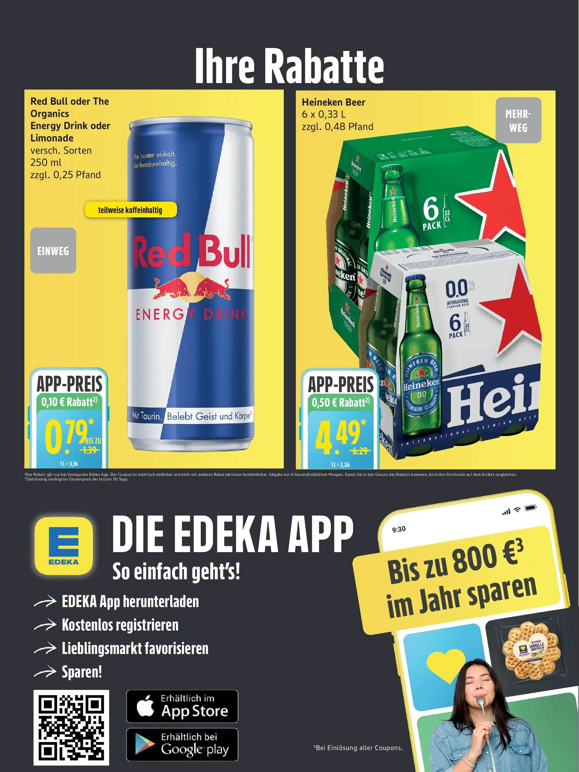 Marktkauf - Marktkauf: Wochenangebote (ab 06.10.2025) » Angebote online | Seite: 8 | Produkte: Red bull, Energy, Limonade, Heineken