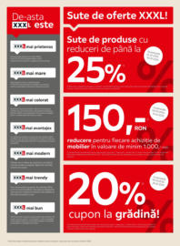 Catalog XXXLutz până în data de 30.10.2025