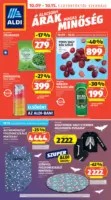 Aldi újság érvényessége 2025.10.15.-ig