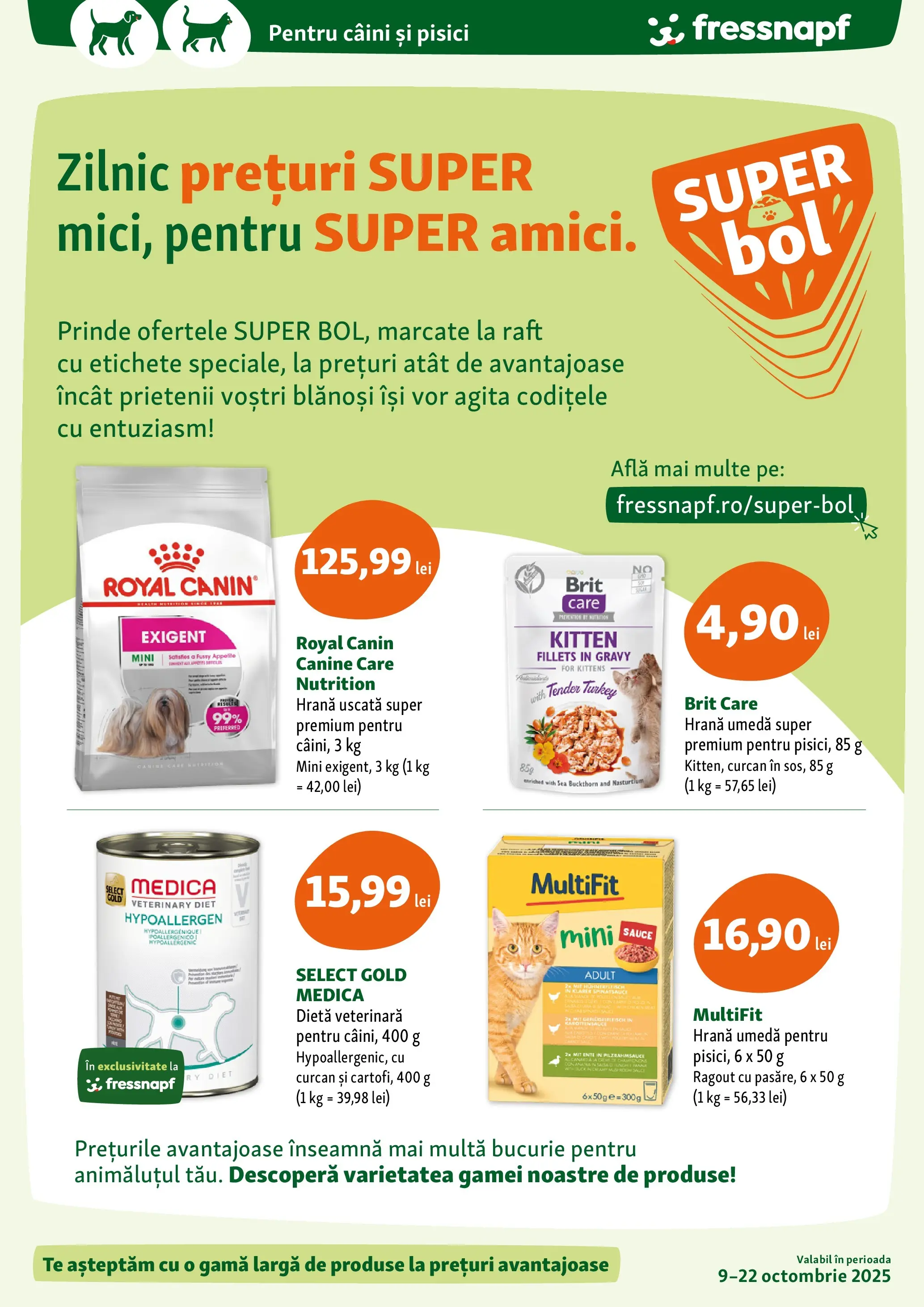 Fressnapf - Catalog Fressnapf până în data de 22.10.2025 - Oferta 07.10.2025 - 22.10.2025 | Pagină: 5 | Produse: Raft