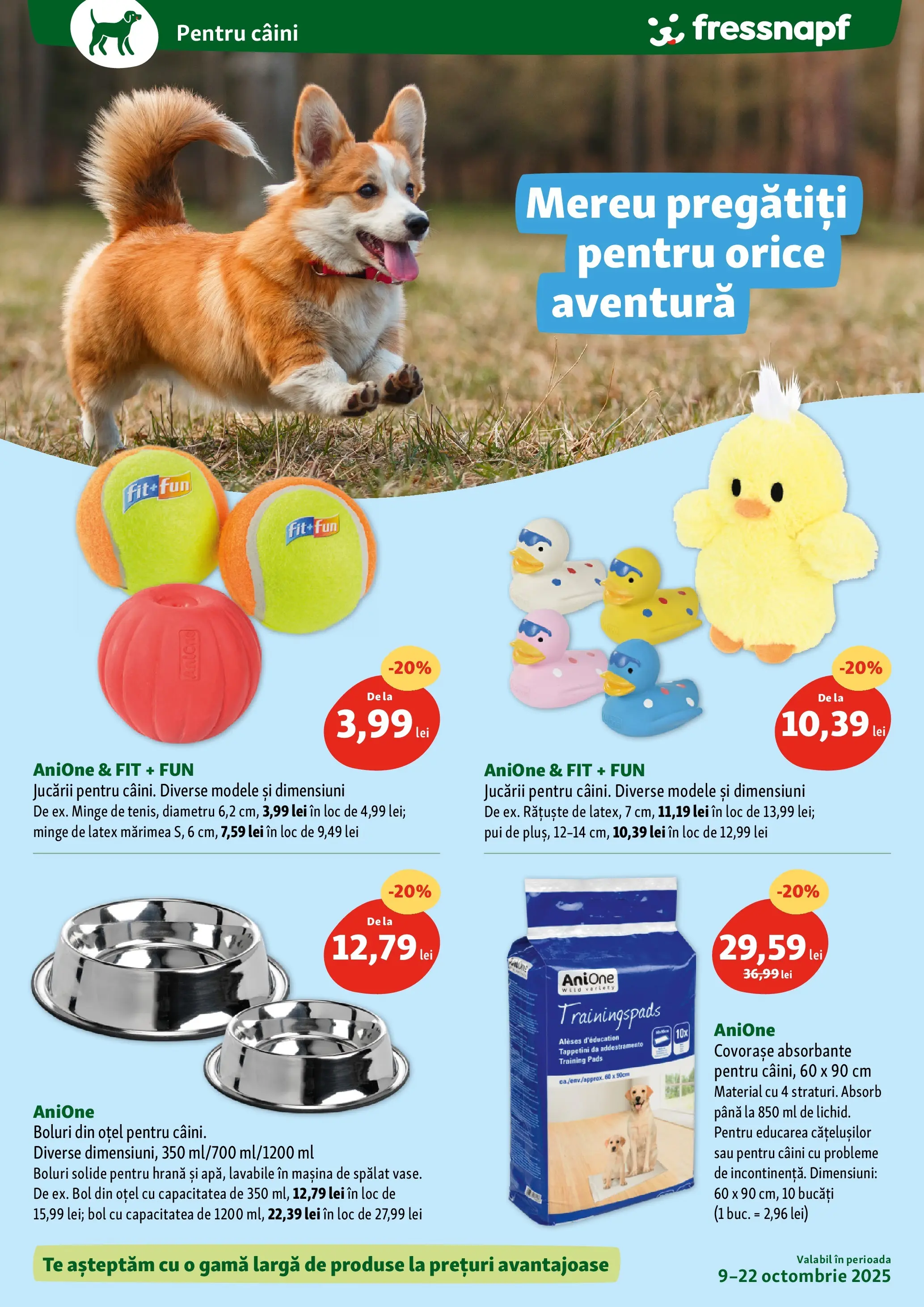 Fressnapf - Catalog Fressnapf până în data de 22.10.2025 - Oferta 07.10.2025 - 22.10.2025 | Pagină: 7 | Produse: Mașină De Spălat, Bol, Hacıyatmaz Kedi Oyuncağı, Absorbante
