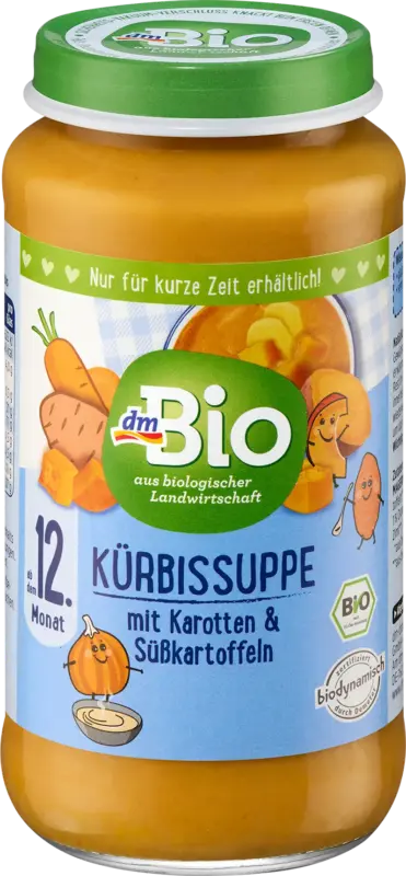 dmBio Kürbissuppe ab dem 12. Monat