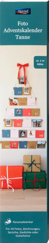 Paradies Adventskalender Foto Tanne