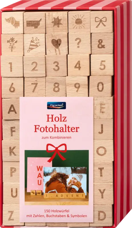 Paradies Fotohalter Würfelset