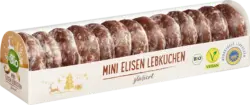 dmBio Lebkuchen, Elisen glasiert, mini