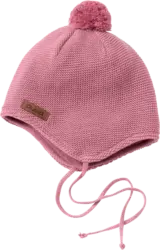 ALANA Strickmütze mit Bommel, rosa, Gr. 44/45