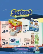 Serena Detersivi Volantino valido dal 6 al 18 ottobre - al 18.10.2025