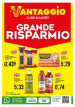 Vantaggio Cash&Carry GRANDE RISPARMIO - al 18.10.2025