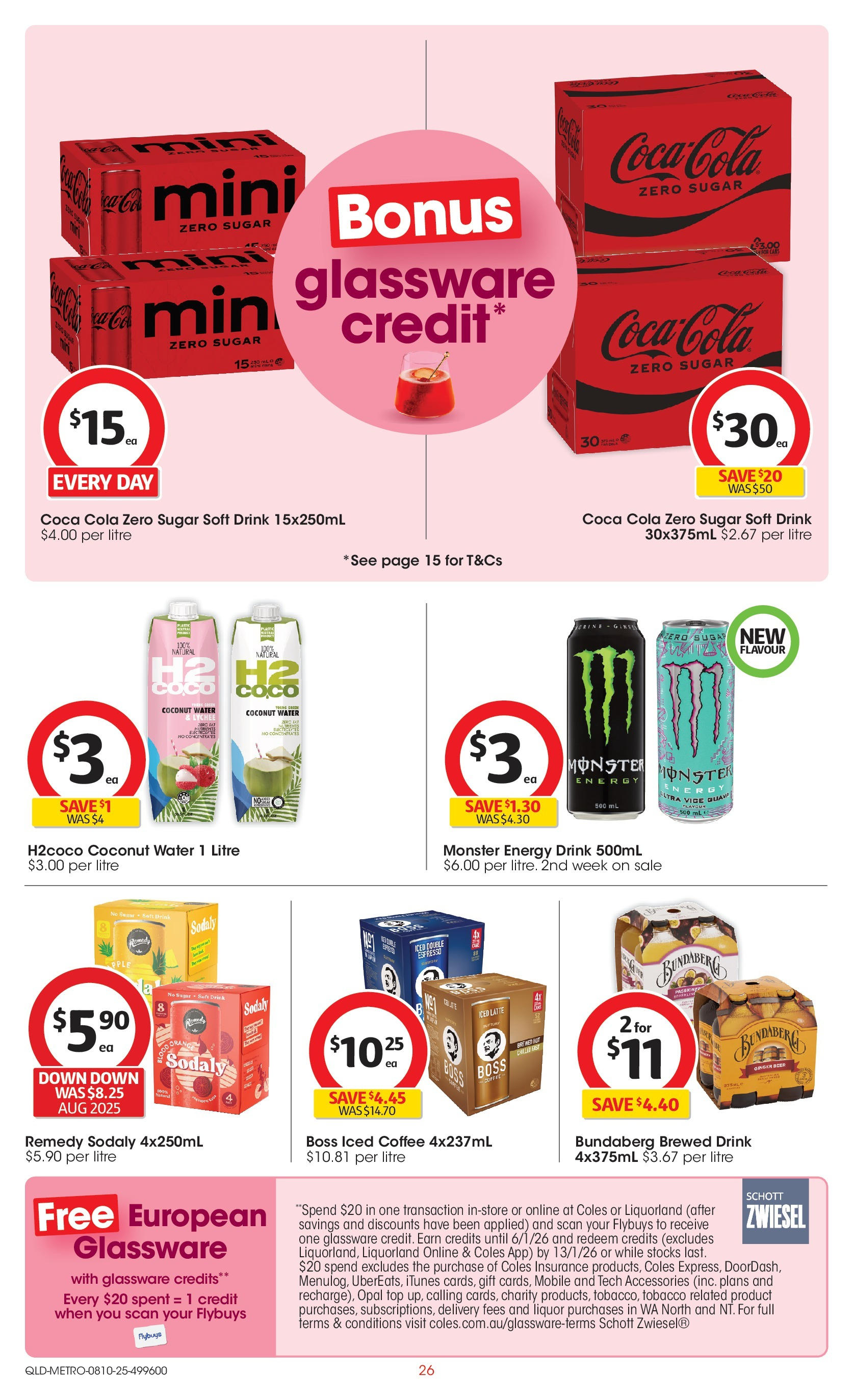 ﻿﻿Coles catalogue valid from 07/10/2025 > Online Australia | Page: 26 | Products: Energy drink, Beer, Sugar, Mobile