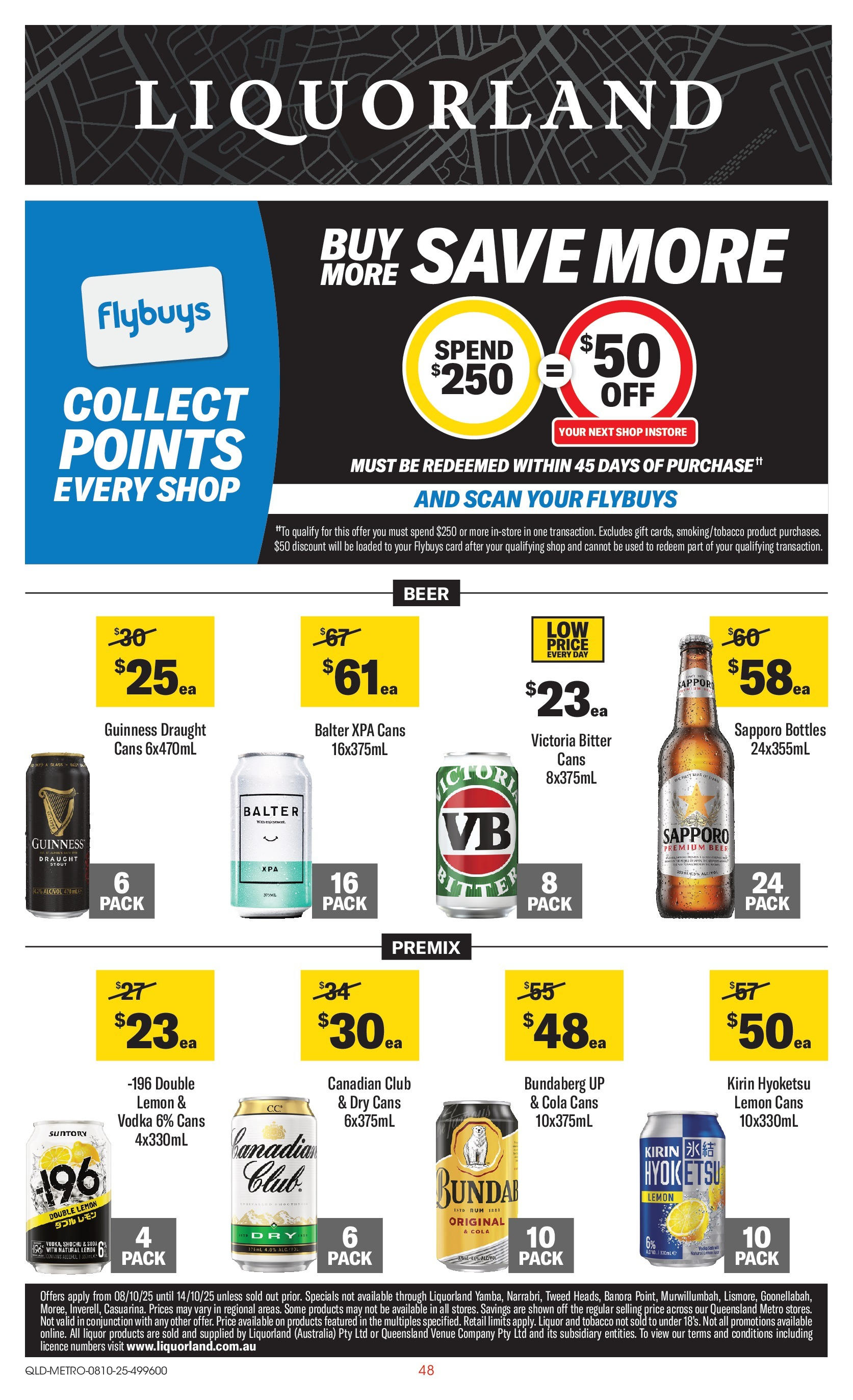 ﻿﻿Coles catalogue valid from 07/10/2025 > Online Australia | Page: 48 | Products: Beer, Vodka, Rum, Lemon