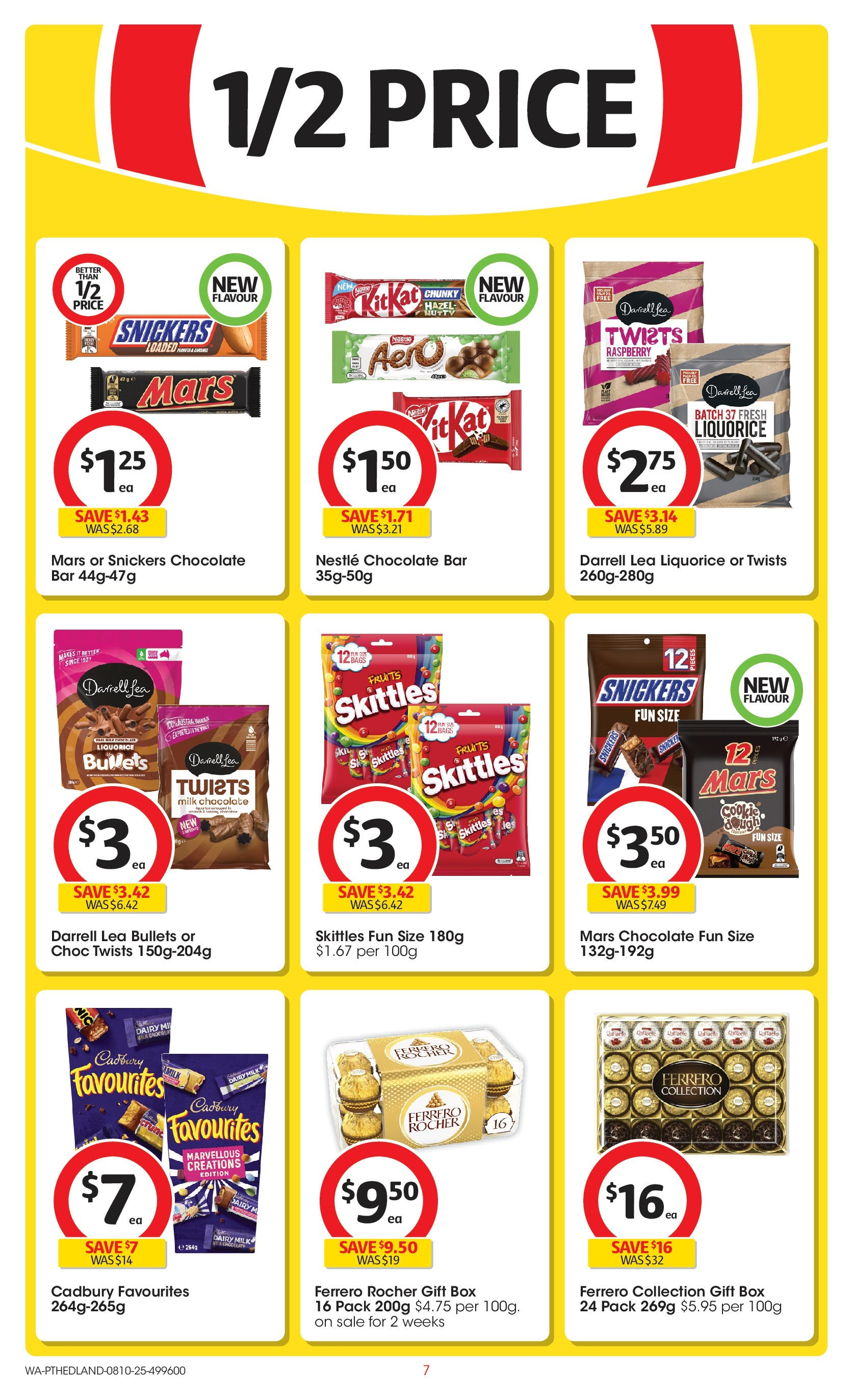 ﻿﻿Coles catalogue valid from 07/10/2025 > Online Australia | Page: 7 | Products: Milk, Dairy, Chocolate, Fruits