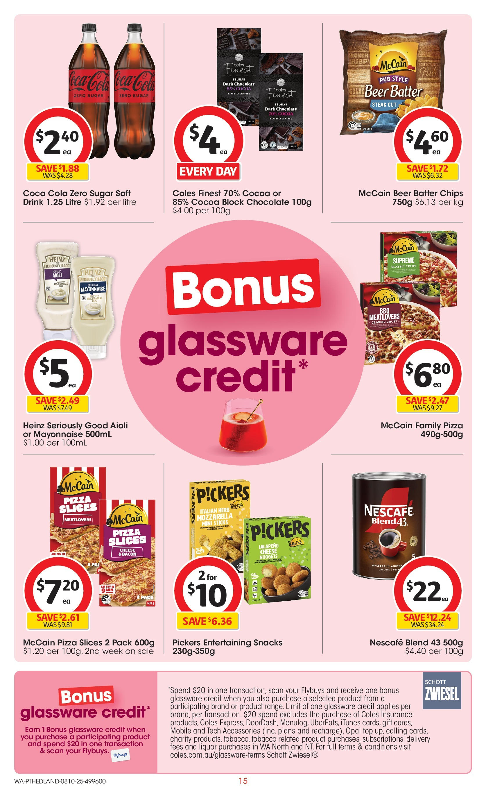 ﻿﻿Coles catalogue valid from 07/10/2025 > Online Australia | Page: 15 | Products: Bacon, Cheese, Beer, Mayonnaise