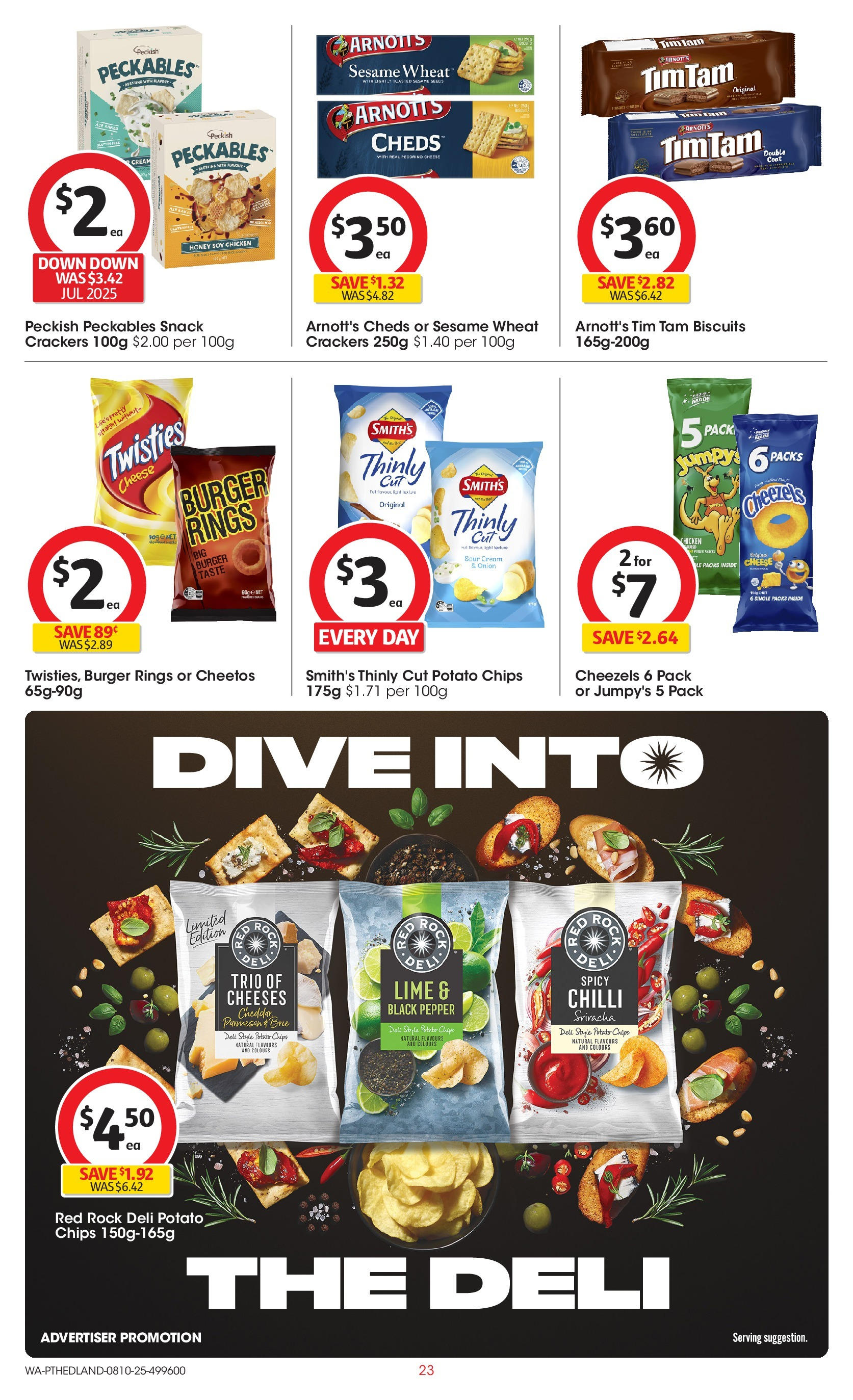 ﻿﻿Coles catalogue valid from 07/10/2025 > Online Australia | Page: 23 | Products: Cream, Biscuits, Pepper, Chilli