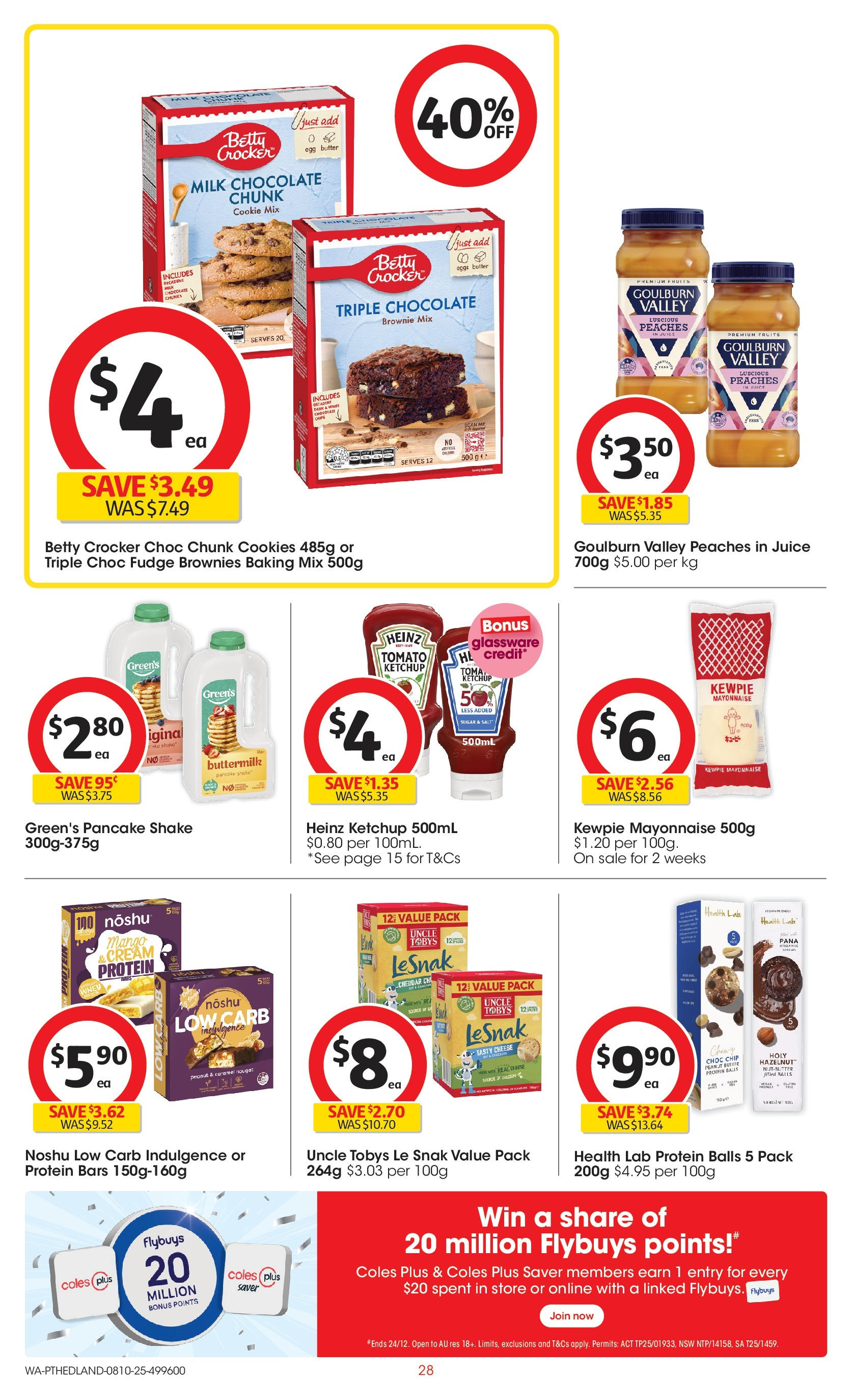 ﻿﻿Coles catalogue valid from 07/10/2025 > Online Australia | Page: 28 | Products: Milk, Cheese, Glassware, Cream