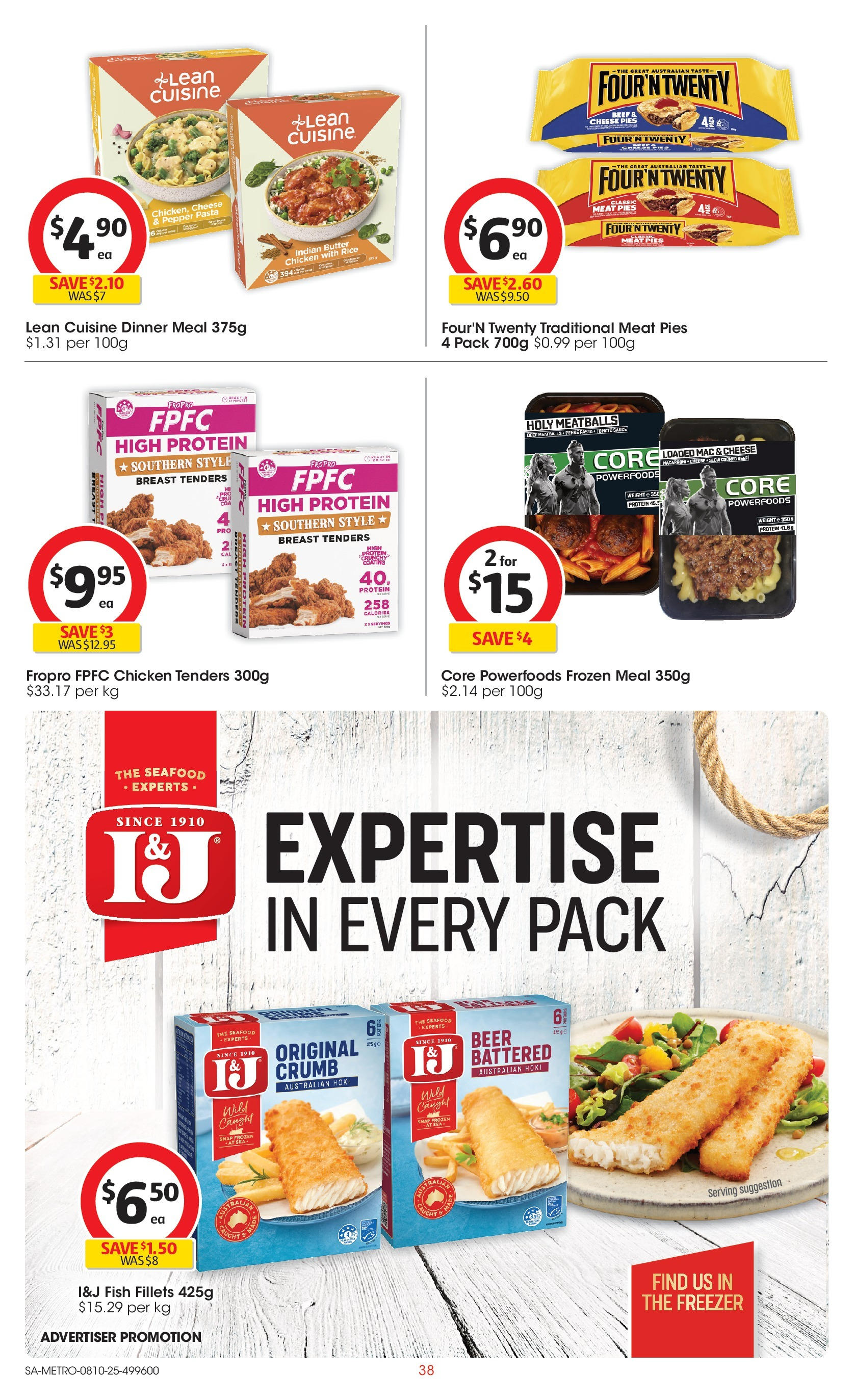 ﻿﻿Coles catalogue valid from 07/10/2025 > Online Australia | Page: 38 | Products: Cheese, Chicken, Beef, Seafood