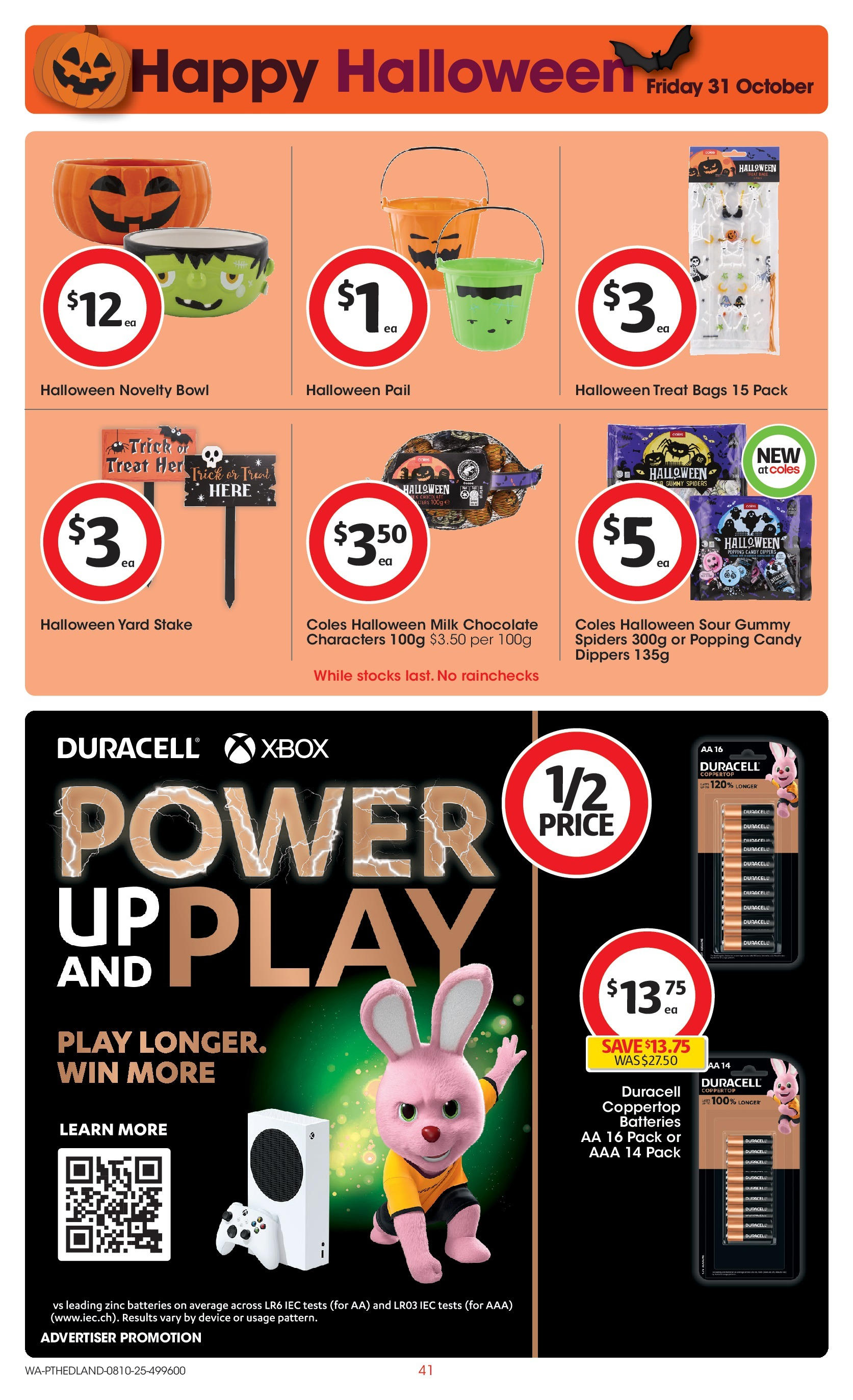 ﻿﻿Coles catalogue valid from 07/10/2025 > Online Australia | Page: 41 | Products: Milk, Chocolate, Novelty, Device