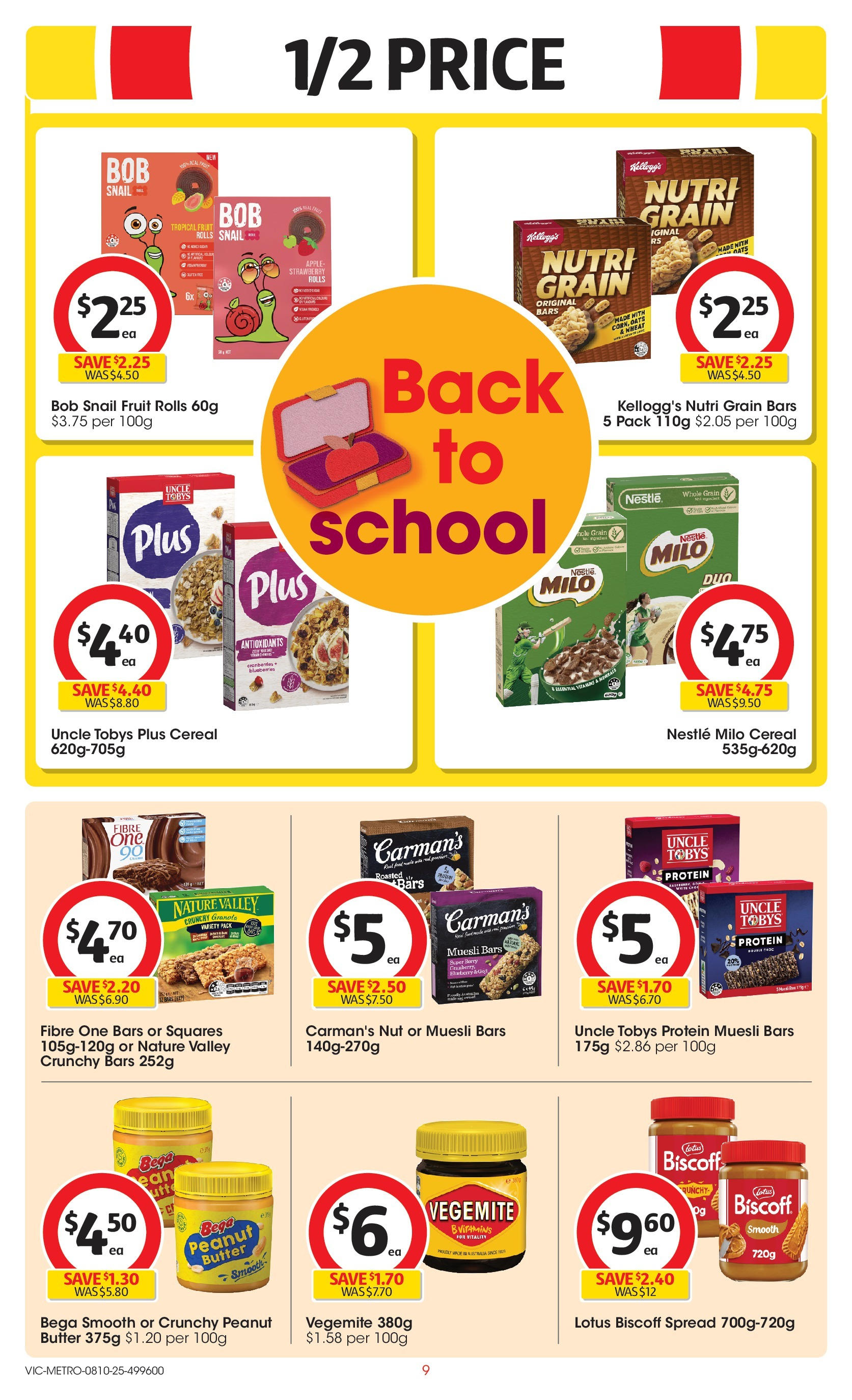﻿﻿Coles catalogue valid from 07/10/2025 > Online Australia | Page: 9 | Products: Butter, Granola, Wheat, Blueberries