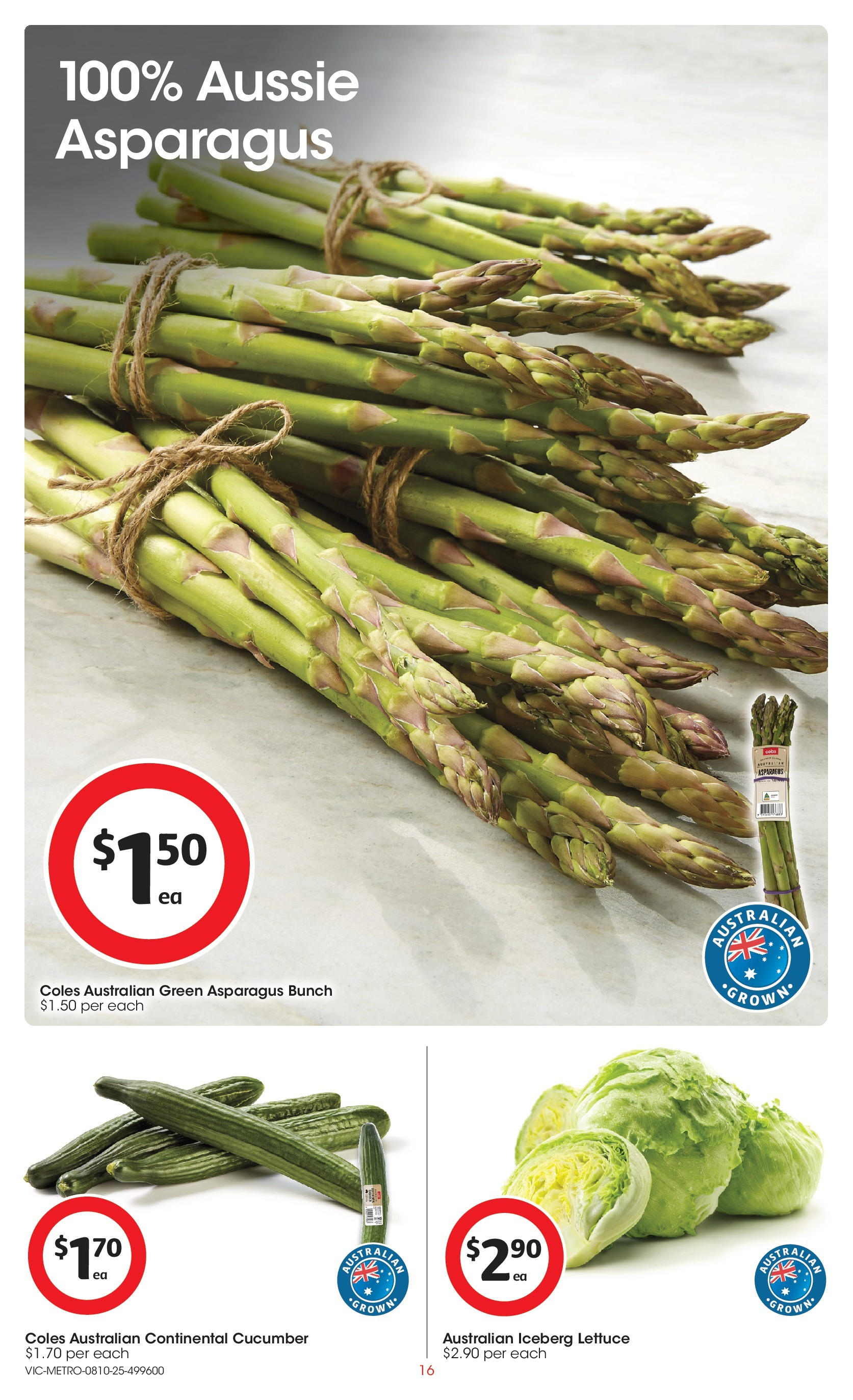 ﻿﻿Coles catalogue valid from 07/10/2025 > Online Australia | Page: 16 | Products: Lettuce