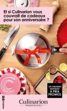 Et si Culinarion vous couvrait de cadeaux pour son anniversaire ?